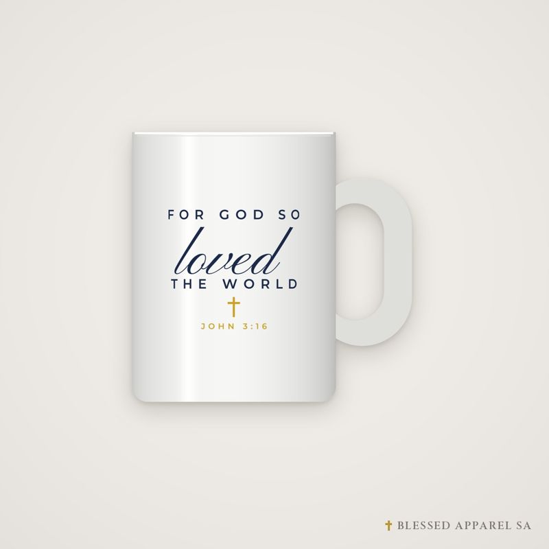 For God So Loved the World Mug (John 3:16)