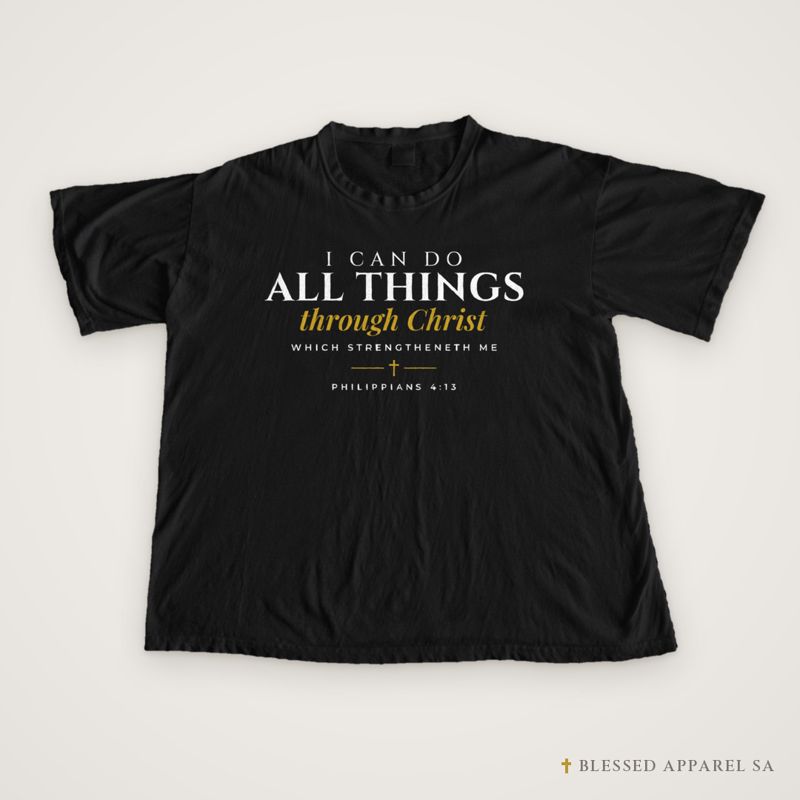 I Can Do All Things Tee (Philippians 4:13)